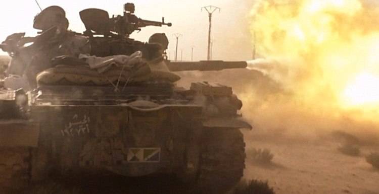 Бойцы Асада расширяют плацдарм на берегу Евфрата под носом у боевиков США