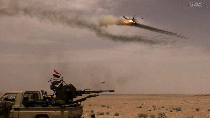 ВКС РФ и бойцы САР оттеснили боевиков ИГ к северной границе Аль-Маядина