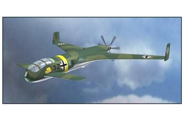 Проект скоростного бомбардировщика-штурмовика Henschel Hs P.87 Германия