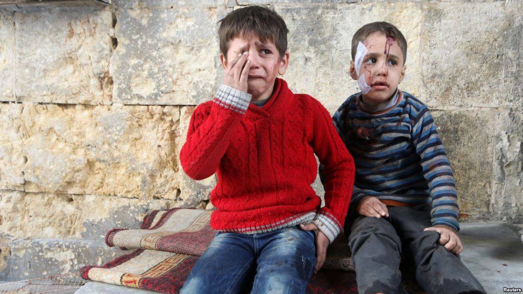 Военные преступления и права детей в Сирии