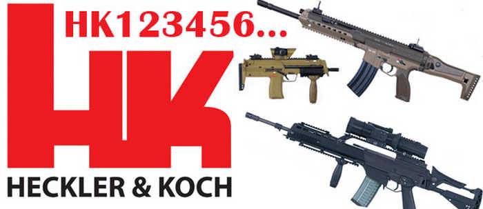 HK12345… Как компания Heckler&Koch будет маркировать свое оружие