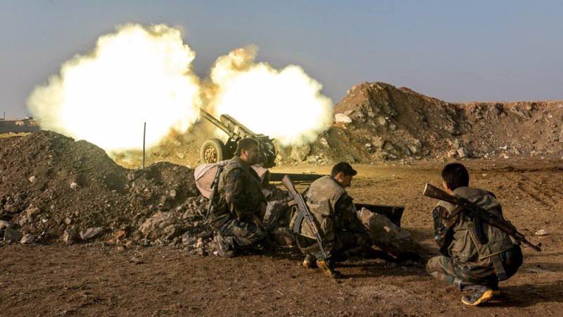 Ожесточенные бои в Хаме: САА остановила артиллерийским огнем атаку боевиков