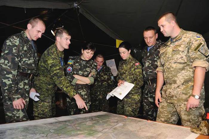 Канада учит Украину информационному прикрытию военных операций