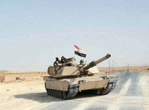 В Сирию впервые вошли танки "Абрамс" армии Ирака