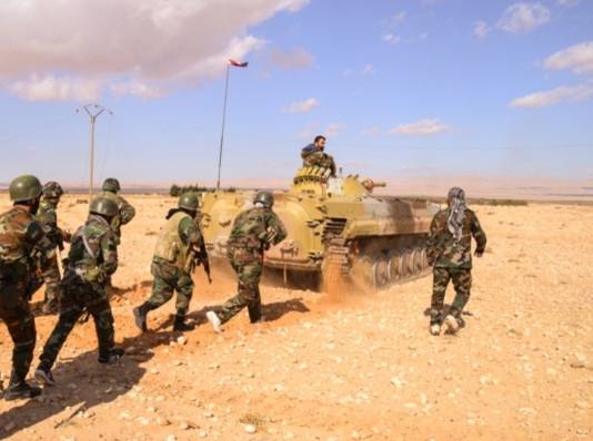 Морпехи Сирии при поддержке ВКС РФ готовы наступать в направлении Идлиба