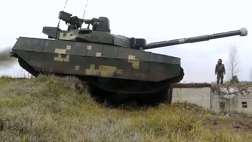 Украина хочет ставить польское 155-мм орудие «Krab» на базу танка «Оплот»