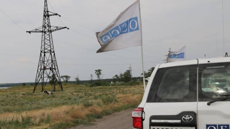 Силовики Порошенко не пускают патруль ОБСЕ в Широкино и Саханку