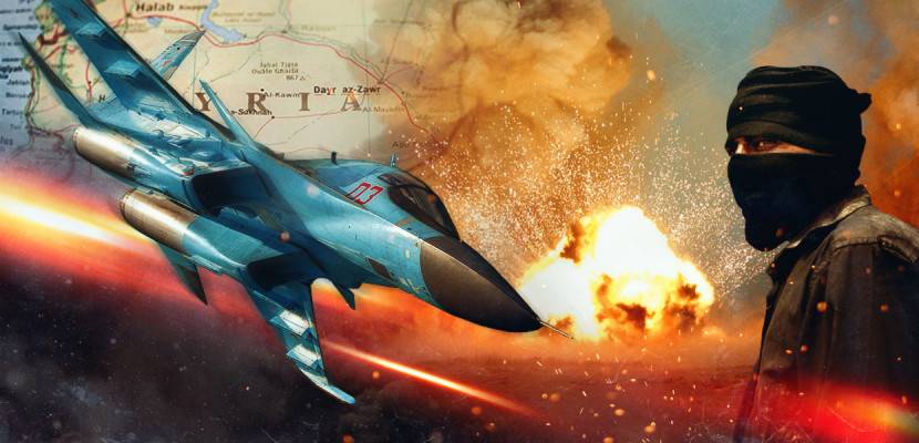Воздушный рейд в Абу-Кемале: два главаря ИГ попали в прицел пилотов ВКС РФ