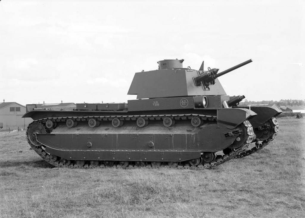 Cruiser Tank Mk.I. Первый крейсерский