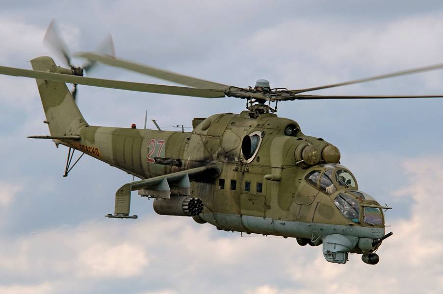 Подготовка к Донбассу: Украина поднимает Ми-24, тренируя поддержку пехоты