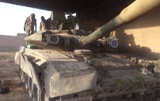 Уничтоженный в Сирии Т-90А "воскрес"?