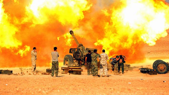 Кровавый бой: САА поливает «огненным дождем» боевиков в Мадире и Думе