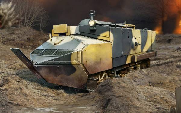 Французский танк "Шнейдер" CA 1