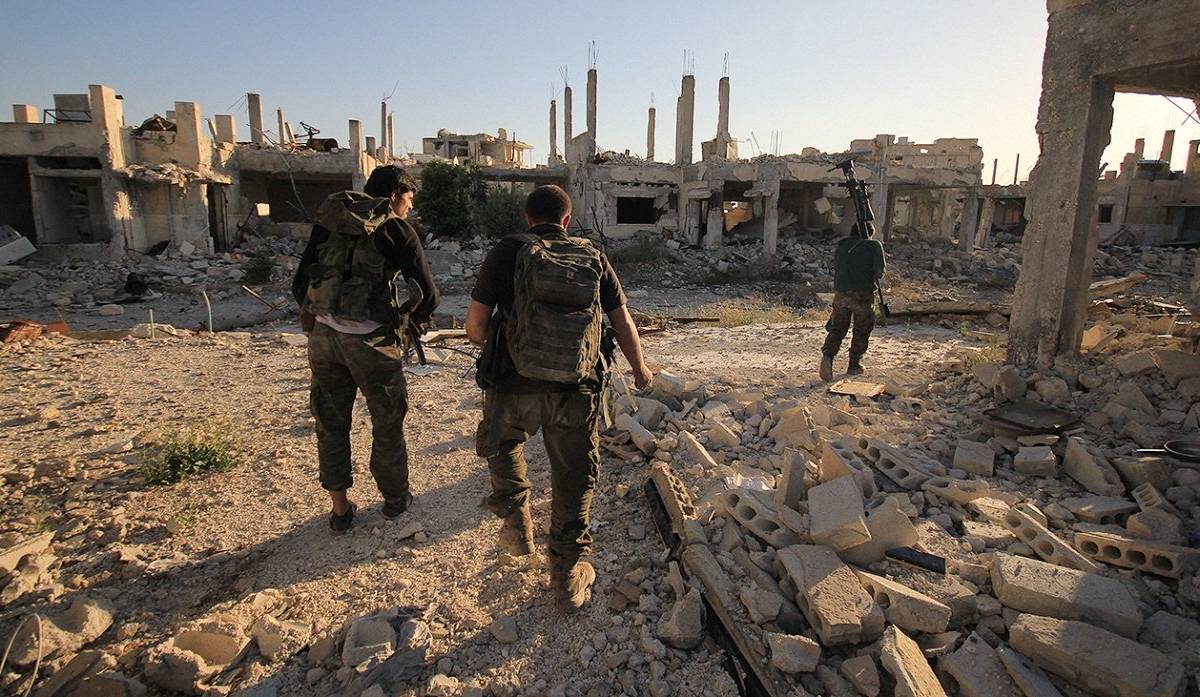 Армия Асада пошла в наступление под Дамаском