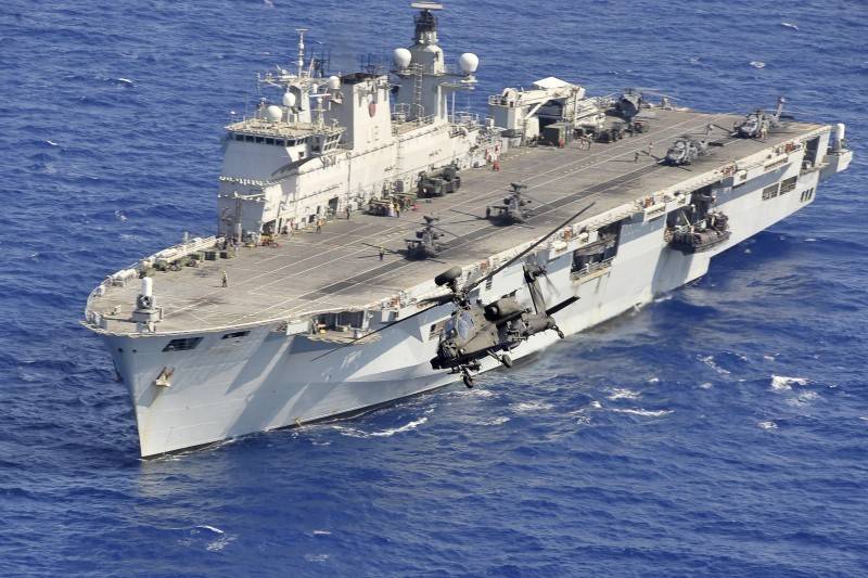 В Британии осознают фатальную дефективность авианосно-десантного флота