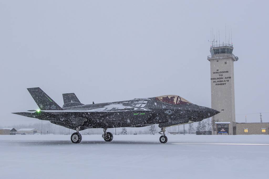 Проверка русской зимой: В США тестируют F-35 в условиях жестких морозов