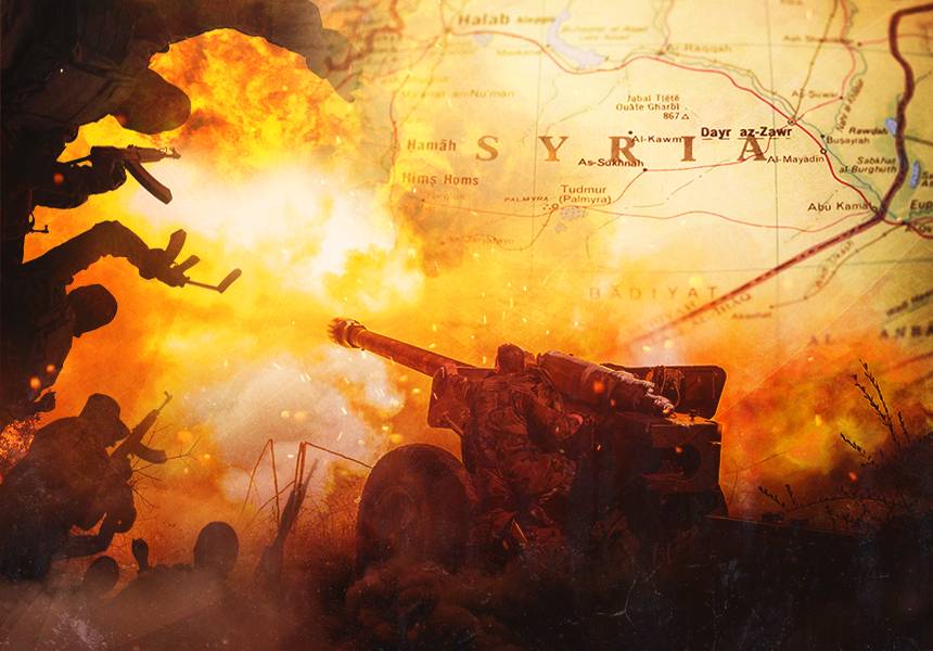 ВКС не оставляет выбора: боевики ИГИЛ с позором бегут из Дейр-эз-Зора