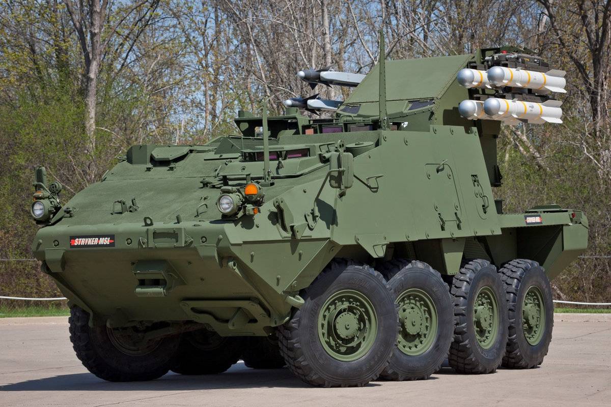 Американская защита от ВКС России: США закупают новейшие Stryker MSL