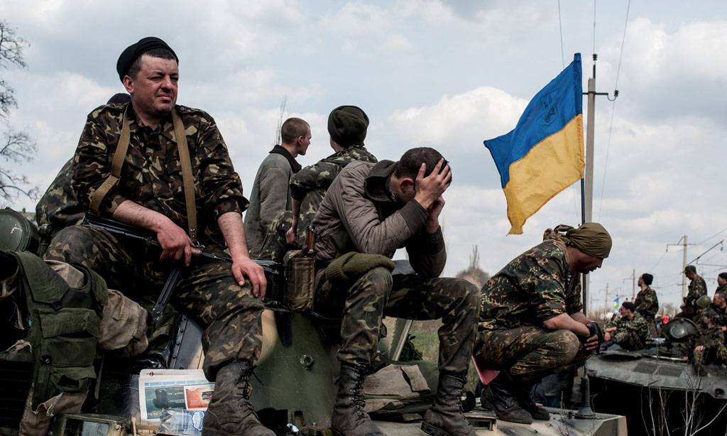 Взаимоистребление сил «АТО» участи населения Донбасса не облегчает