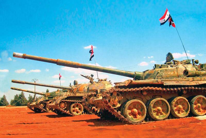 Сирийцы бросили на штурм Идлиба три танковые дивизии