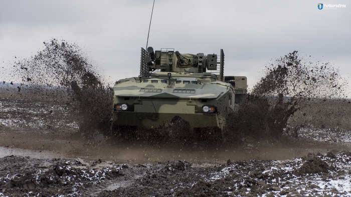 Украинский БТР-4МВ1, изготовленный по стандартам НАТО, прошел испытания