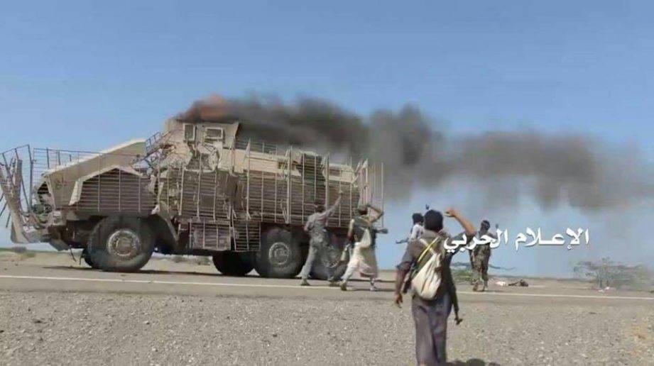 Крупный конвой СА не добрался до цели: кадры уничтожения саудовских войск