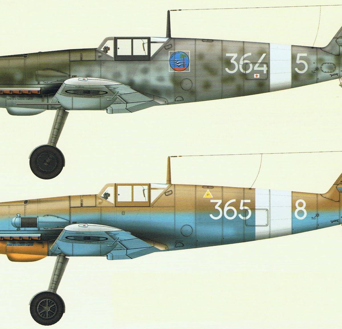 Трофейные истребители Messerschmitt Me 109. Часть 19