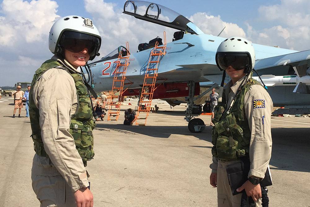 Лётчики рассказали, как прикрыли борт Путина в Сирии