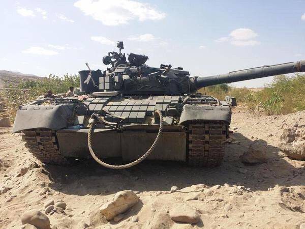 Йемен: третья война "летающего танка" Т-80БВ