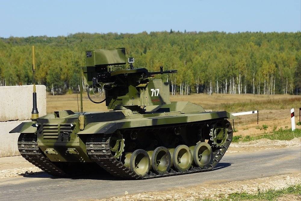 Российская армия испытала робота "Нерехта"
