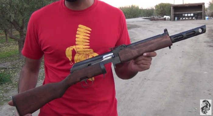 Commie Tommie: винтовка под патрон 9 мм, собранная из шести разных образцов