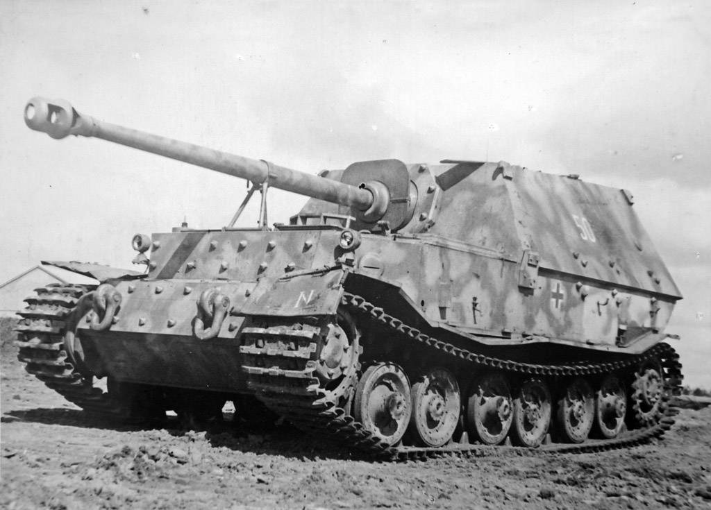 Испытано в СССР. Panzerjäger Tiger (P). Тяжёлый трофей с Курской дуги