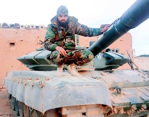 Сирия: ударные коммандос обзавелись мощными Т-72Б3