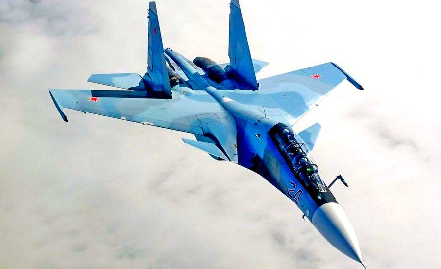В погоне за Су-30: Пентагон показал видео перехвата российских истребителей