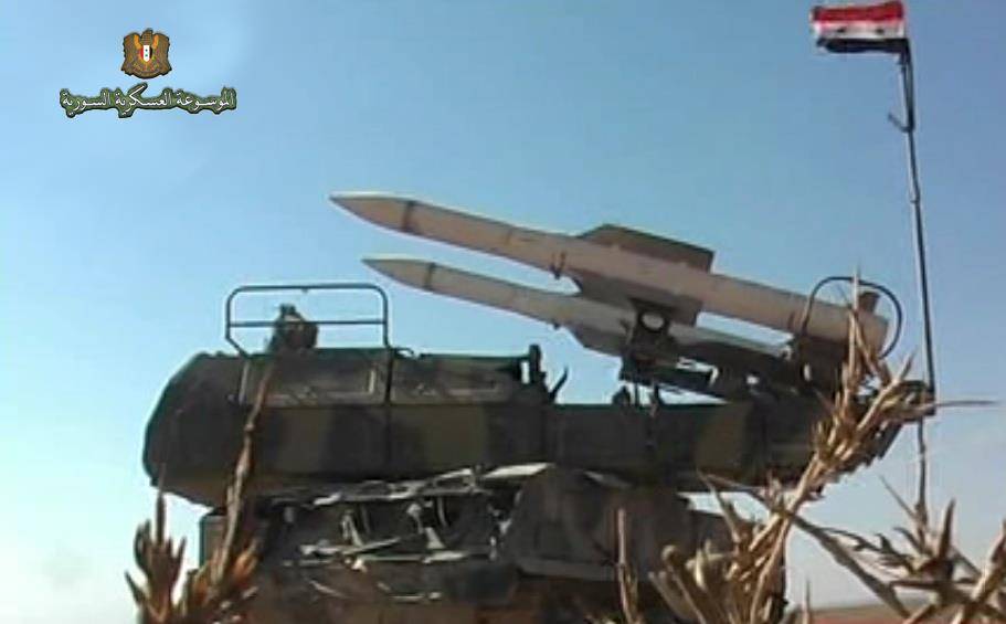 Сирийские ЗРК "Бук-М2Э" не дают расслабиться ВВС Израиля
