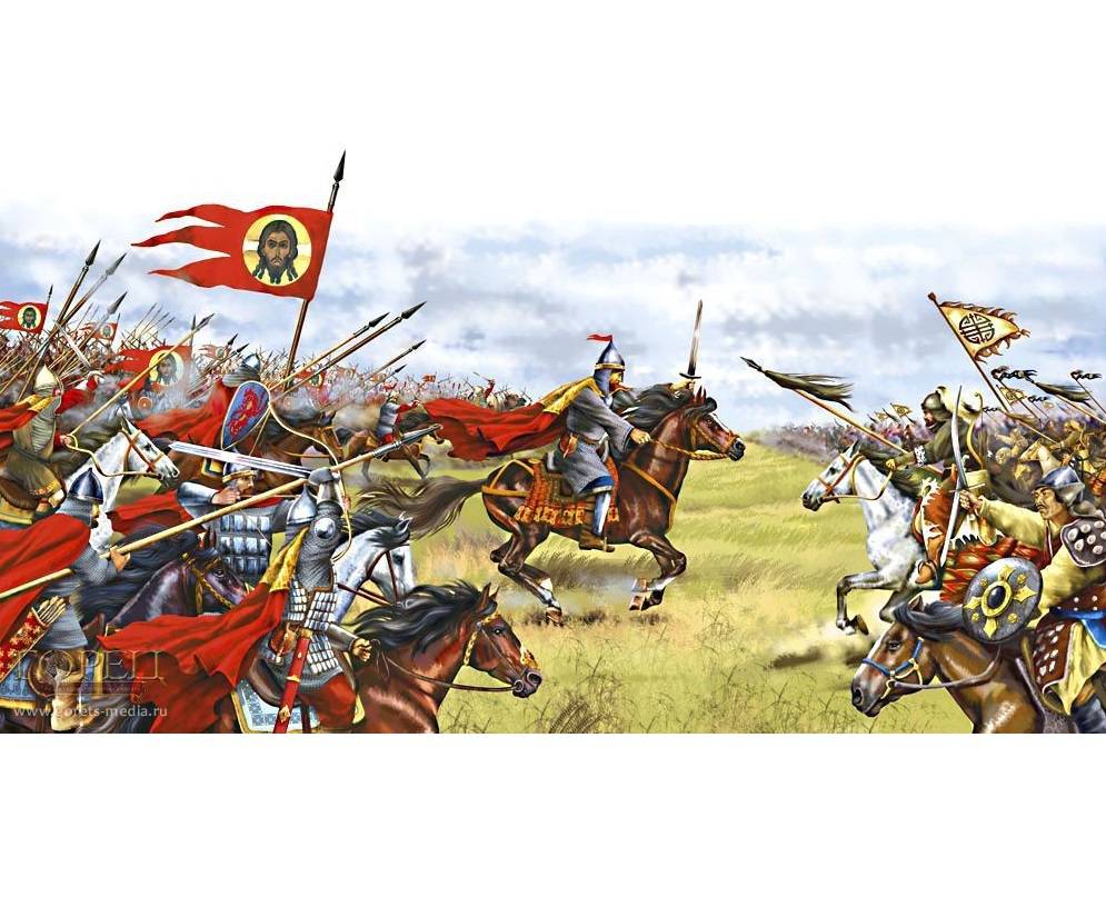 Дмитрий Донской 1380 год- Куликовская битва