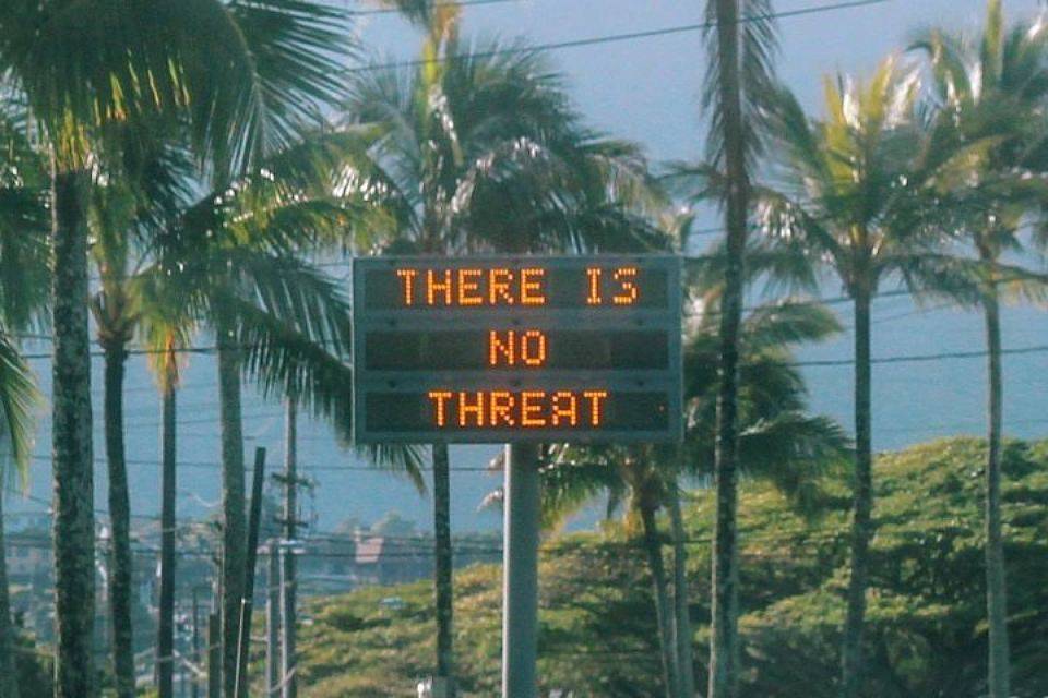 Паника на Гавайях: ложная ракетная тревога поставила островной штат на уши