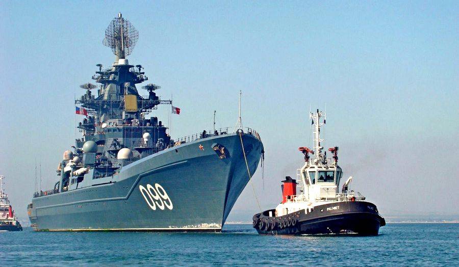 Авианосцы США струхнули при виде "Адмирала Нахимова"