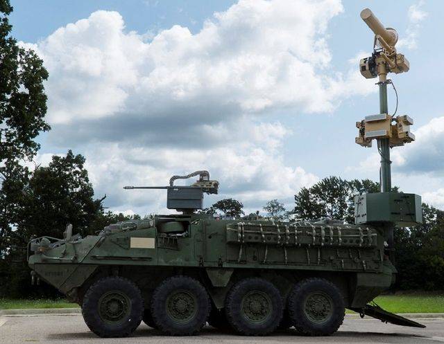 Новости ПВО: Американские «дронобойки» на базе «Страйкер»