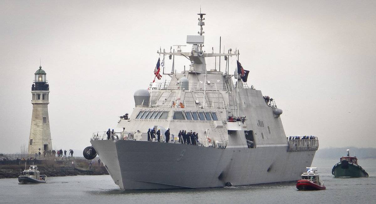 USS Little Rock: замороженный флот США