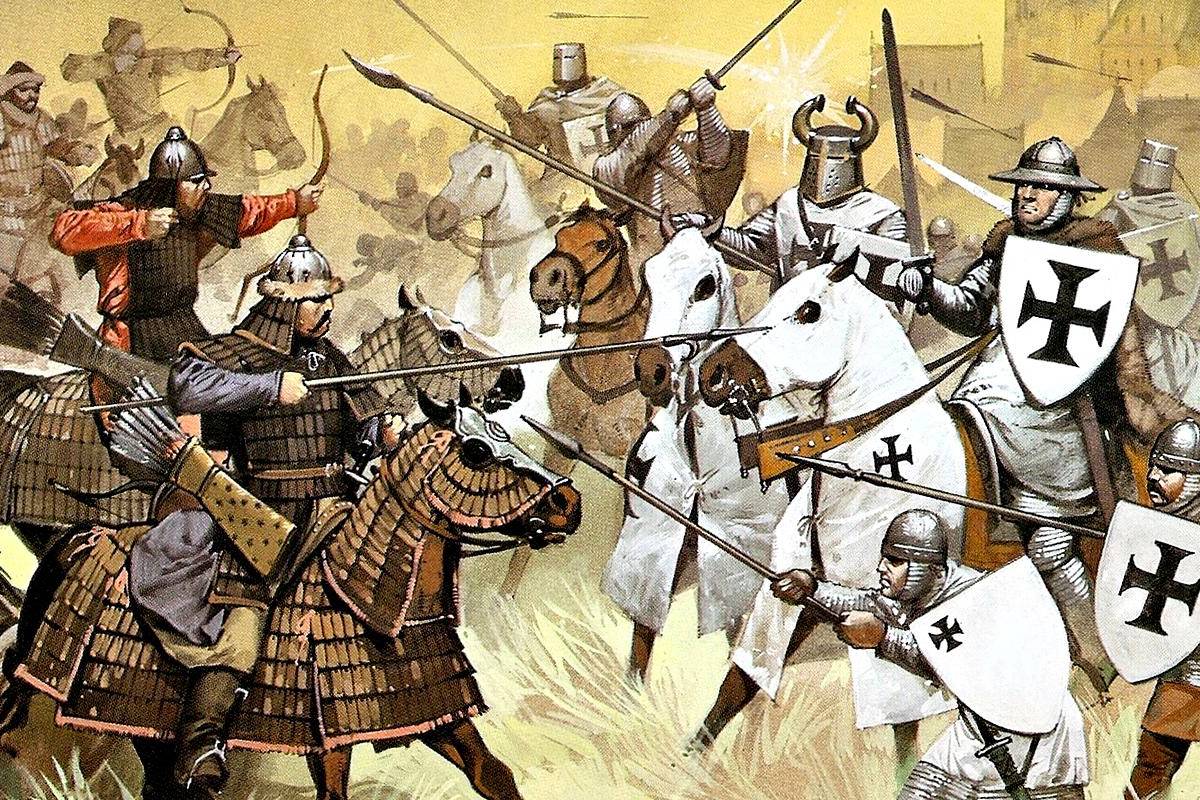 Кто кого: монгольские орды Батыя против европейских рыцарей