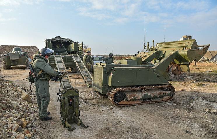 "Обкатка" Сирией: каких роботов получат военные саперы России