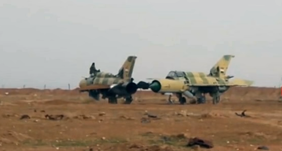 Ожесточенные бои за авиабазу Абу-Духур: последствия битвы попали на видео