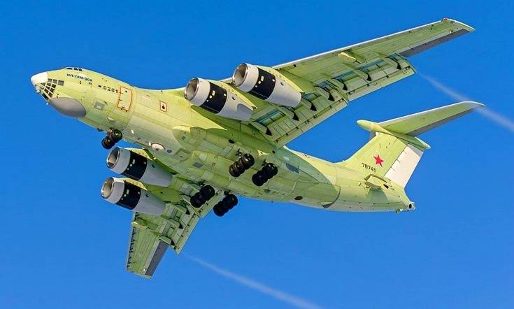 Новейший самолет-заправщик Ил-78М-90А взмыл в небо