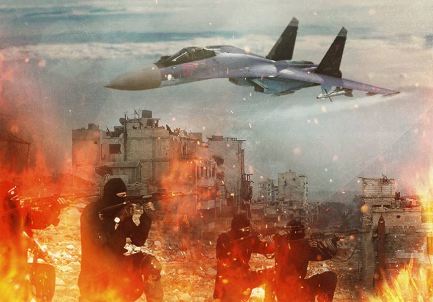 Полсотни ударов с воздуха: ВКС РФ И ВВС Сирии атаковали боевиков в Идлибе