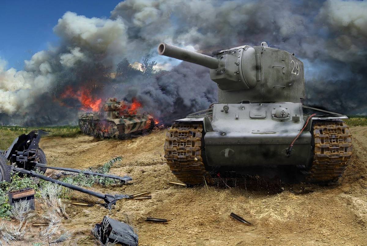Один «КВ» против 75 немецких танков