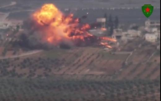 Сирия: турецкий "Леопард-2" взорвался после попадания ПТУР