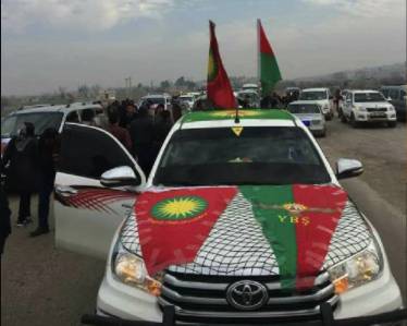 К афринским курдам направляется первое подтвержденное подкрепление