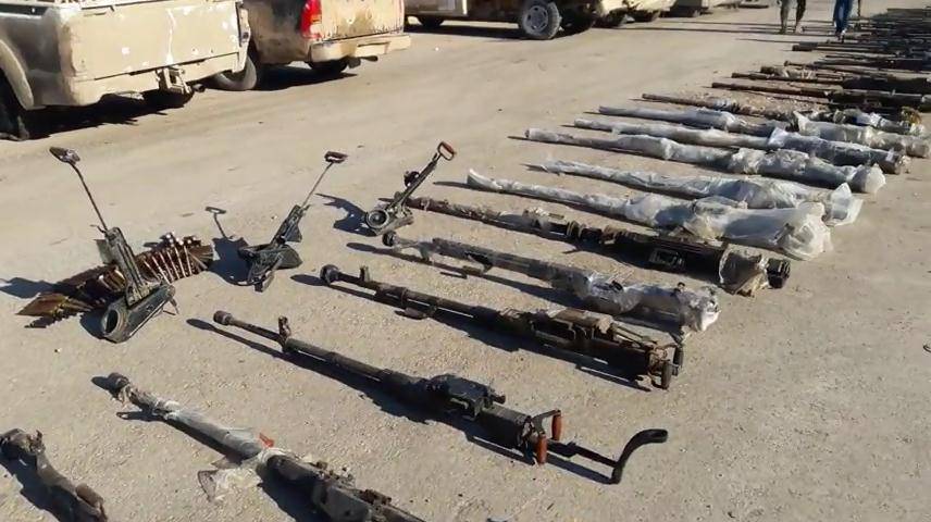 Склады боевиков с израильским оружием найдены в Дейр-эз-Зоре