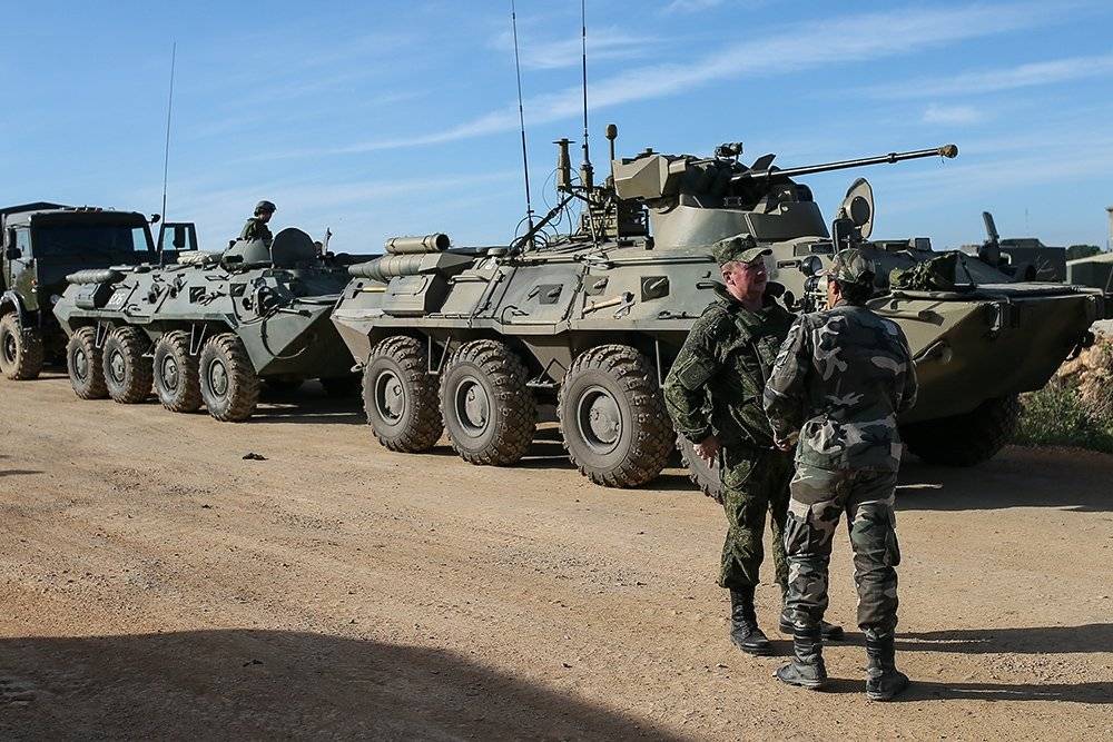 Через Сирию прошли почти 50 тысяч российских солдат